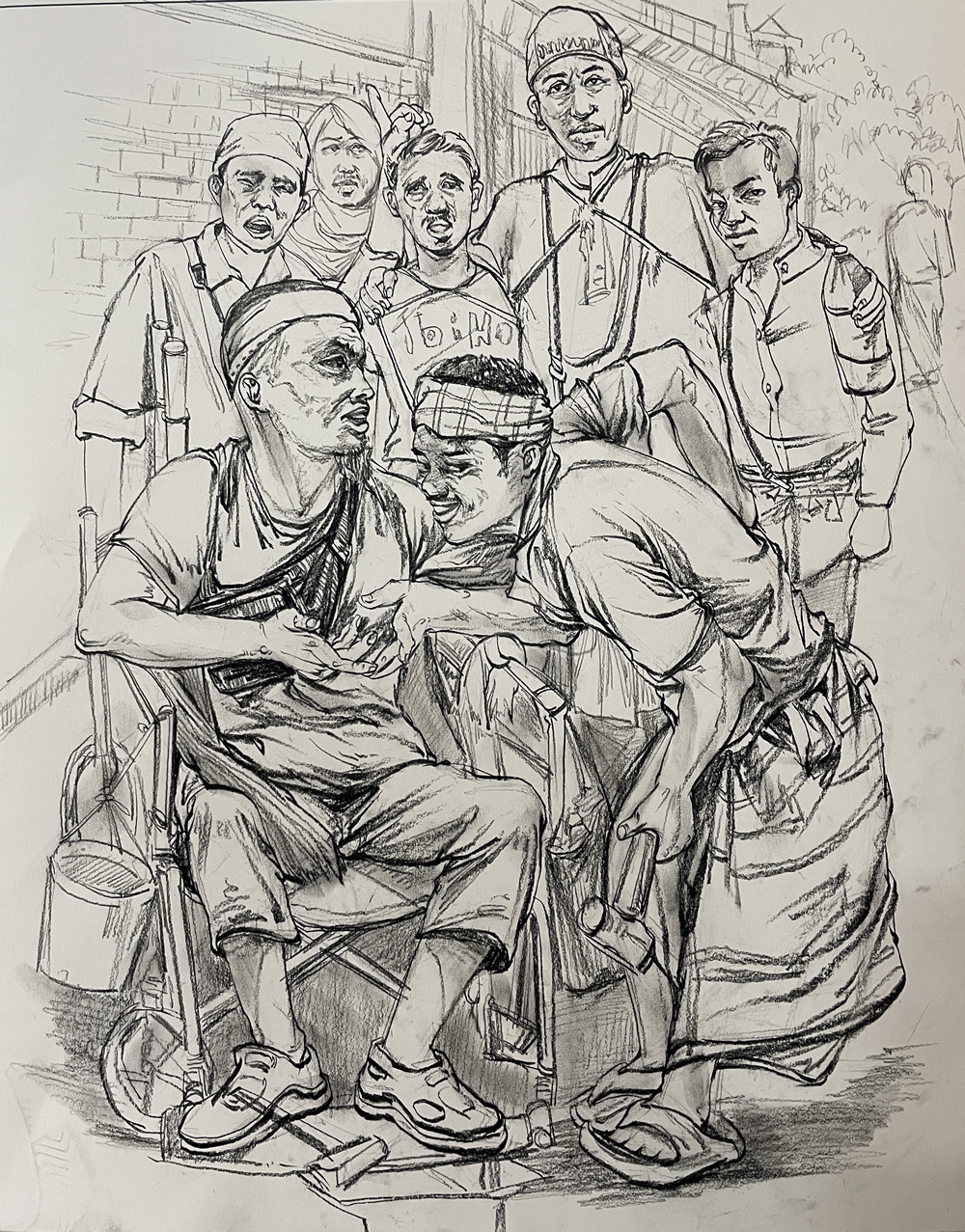 素描作品