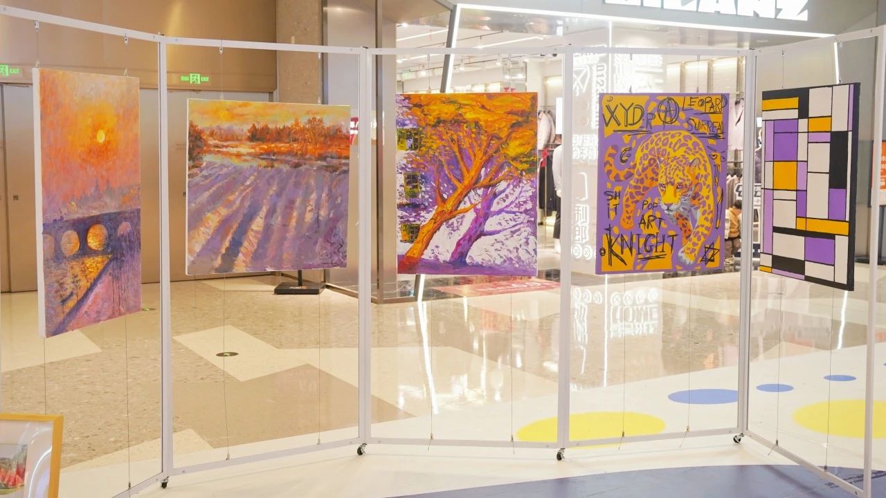 冬日「多巴胺」| 上海开大附中交慧教学点艺术画展